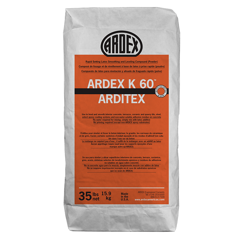 ARDEX K 60™ ARDITEX | Floor Prep Products | Cartwright Distributing Inc